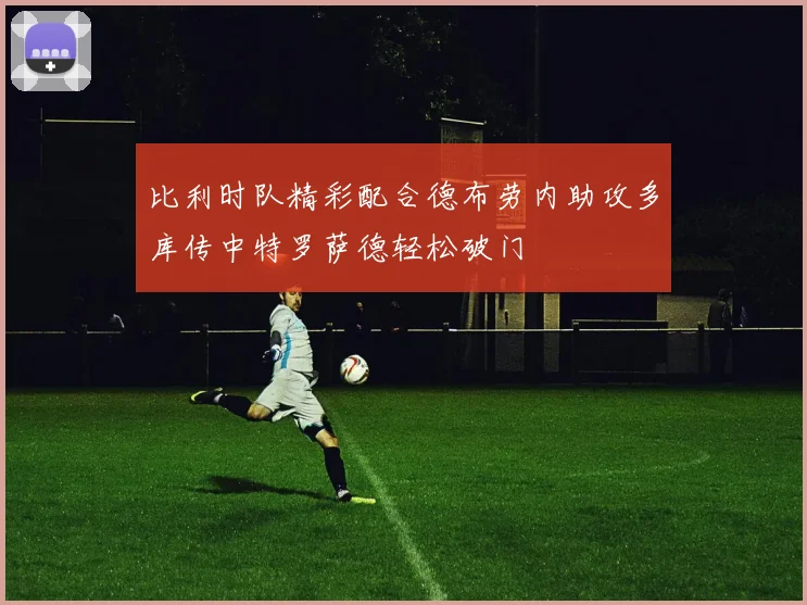 比利时队精彩配合德布劳内助攻多库传中特罗萨德轻松破门